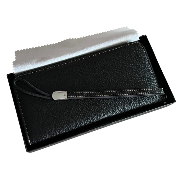 New Lavemi Black Wallet in Box - Picture 8 of 16